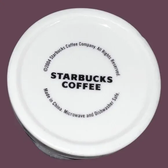 Starbucks 2004 Pink Cherry Blossom Japanese Motif 12-14 Oz. Mug - Picture 4 of 5